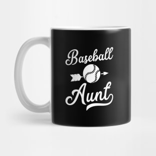 Baseball Aunt Mug